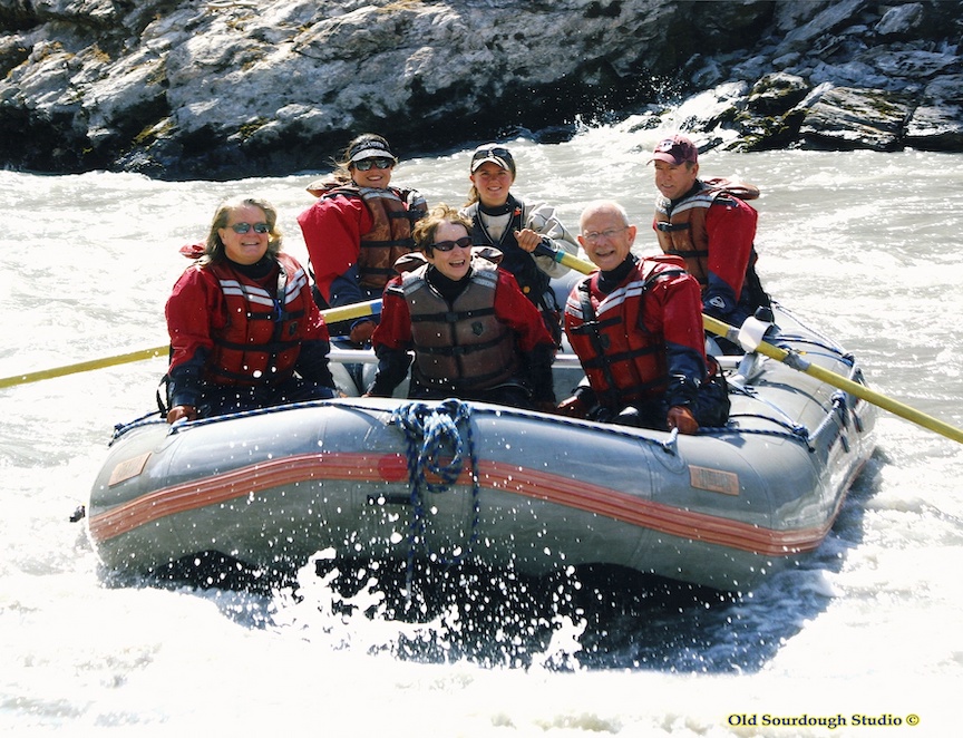 7 DAYS IN ALASKA river rafting
