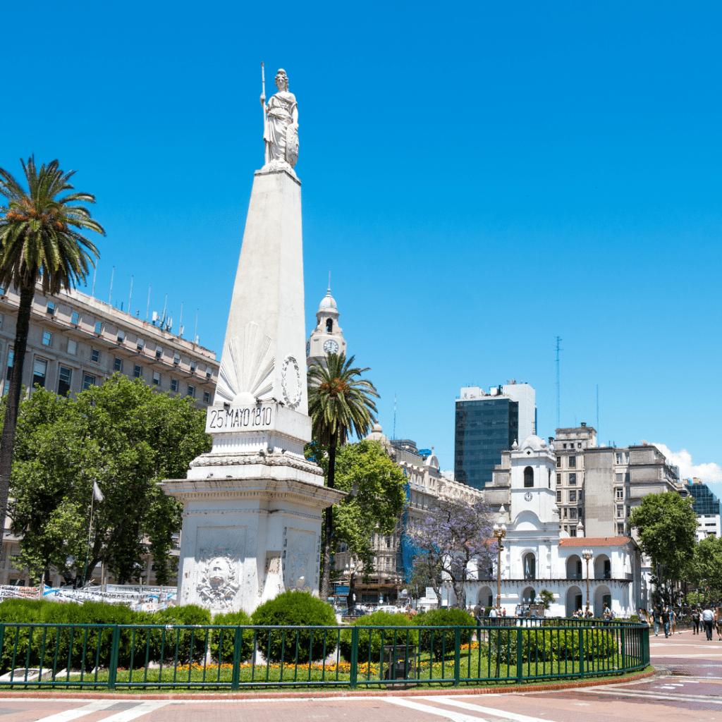 plaza de mayo in Buenos Aires