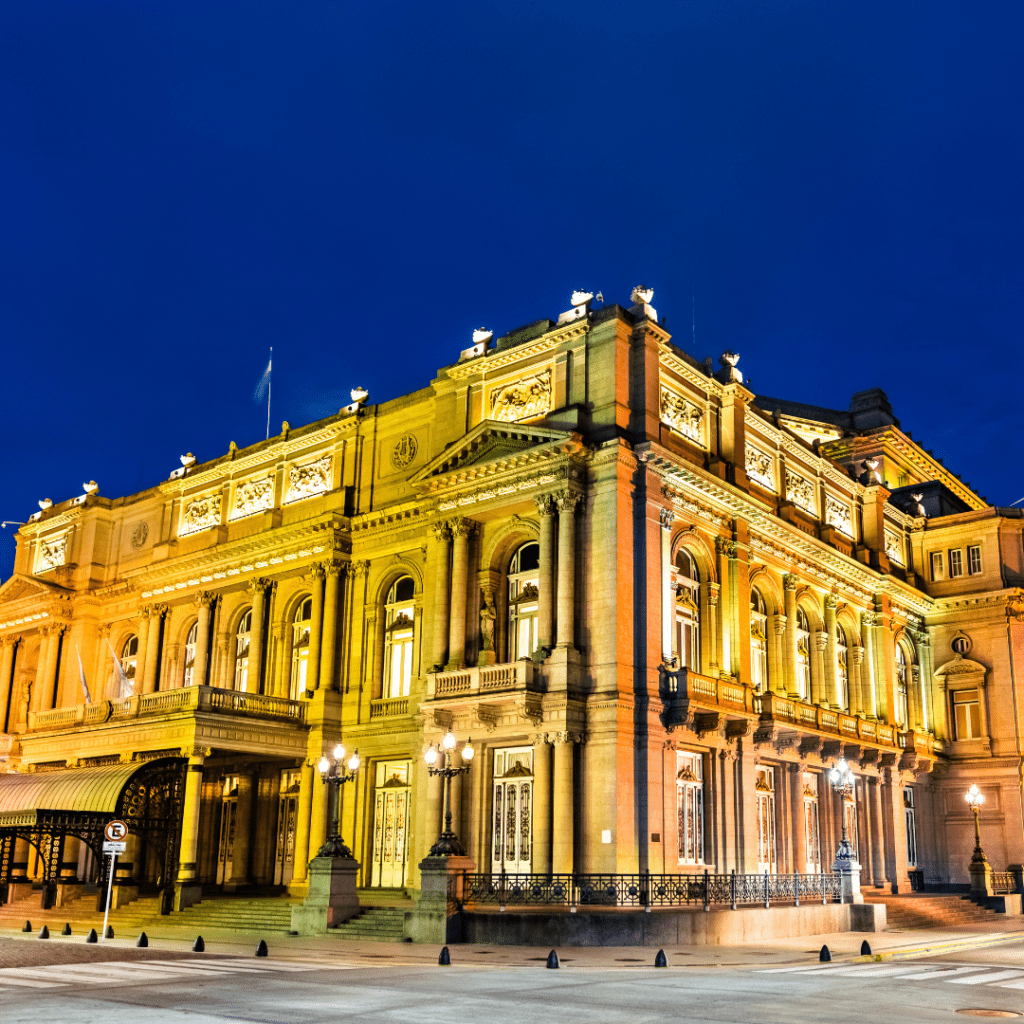 Teatro colon in Buenos Aires