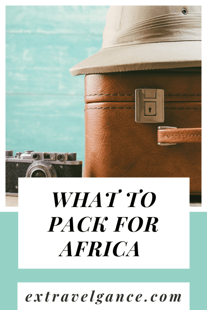 pack for Africa