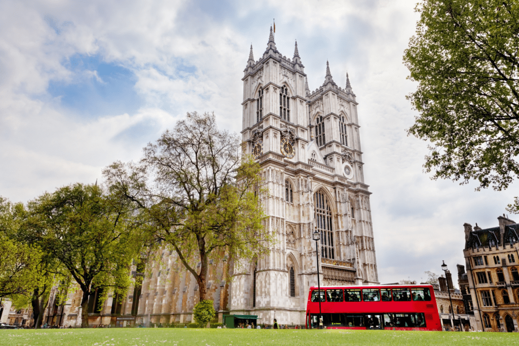 passing through London