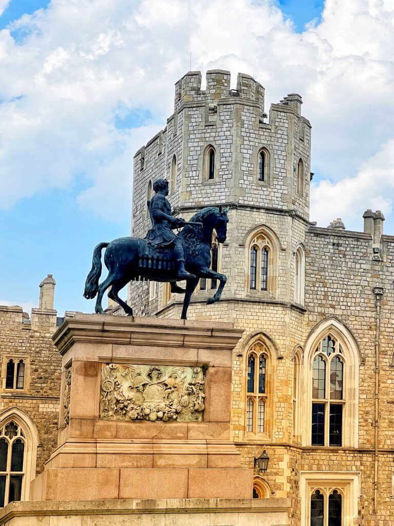 passing through London