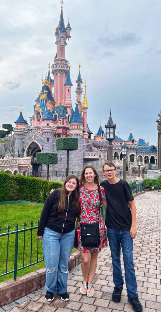 paris with teens