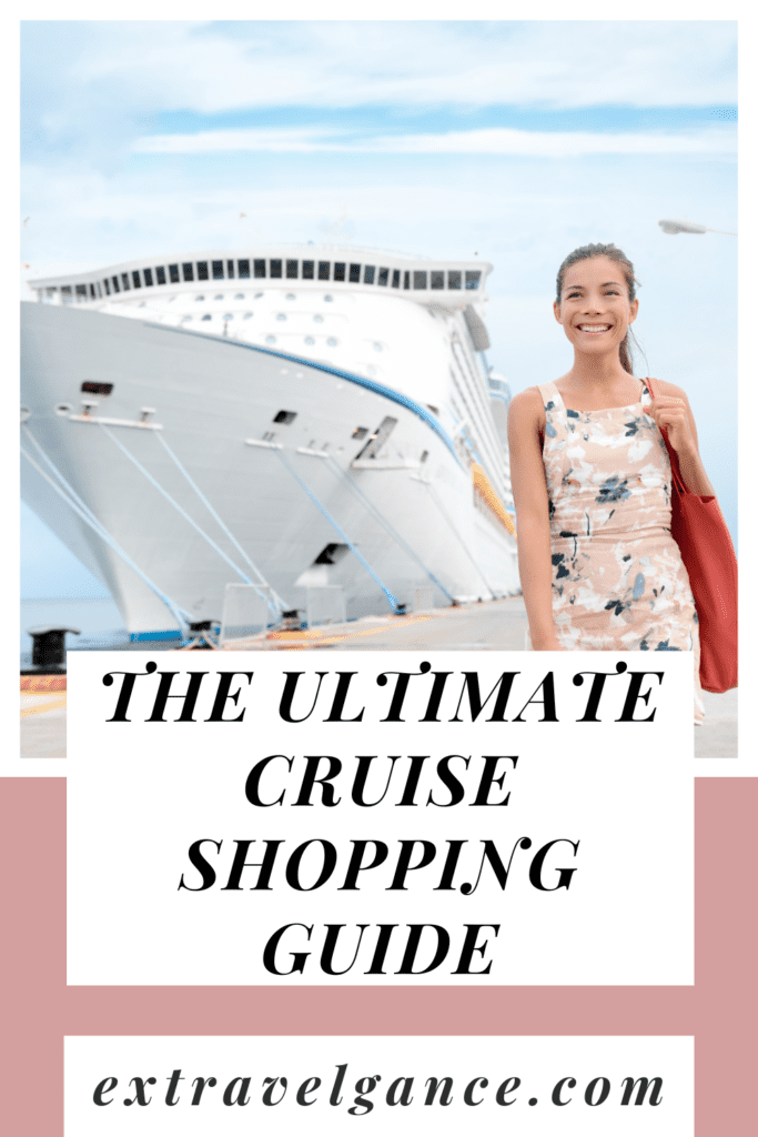 shopping on a cruise