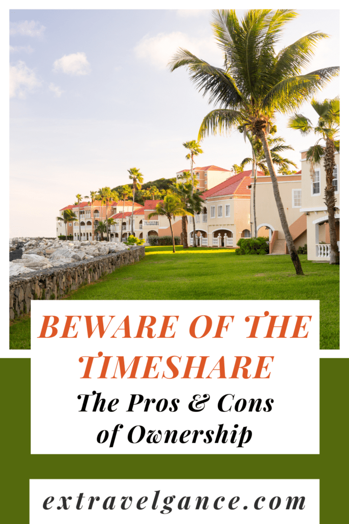 beware of the time share