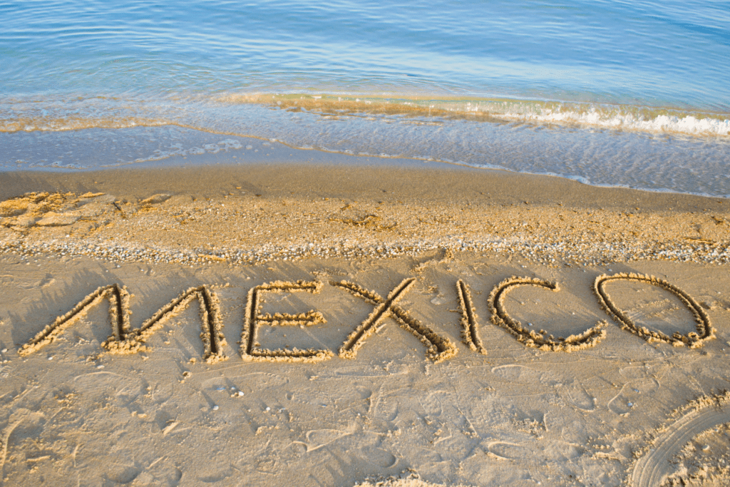 mexican beach vacation